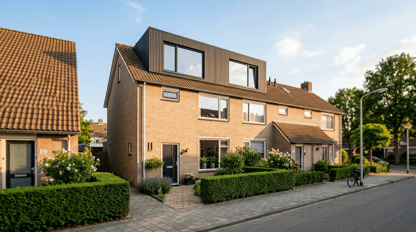 Dakopbouw met extra slaapkamer — Amsterdam