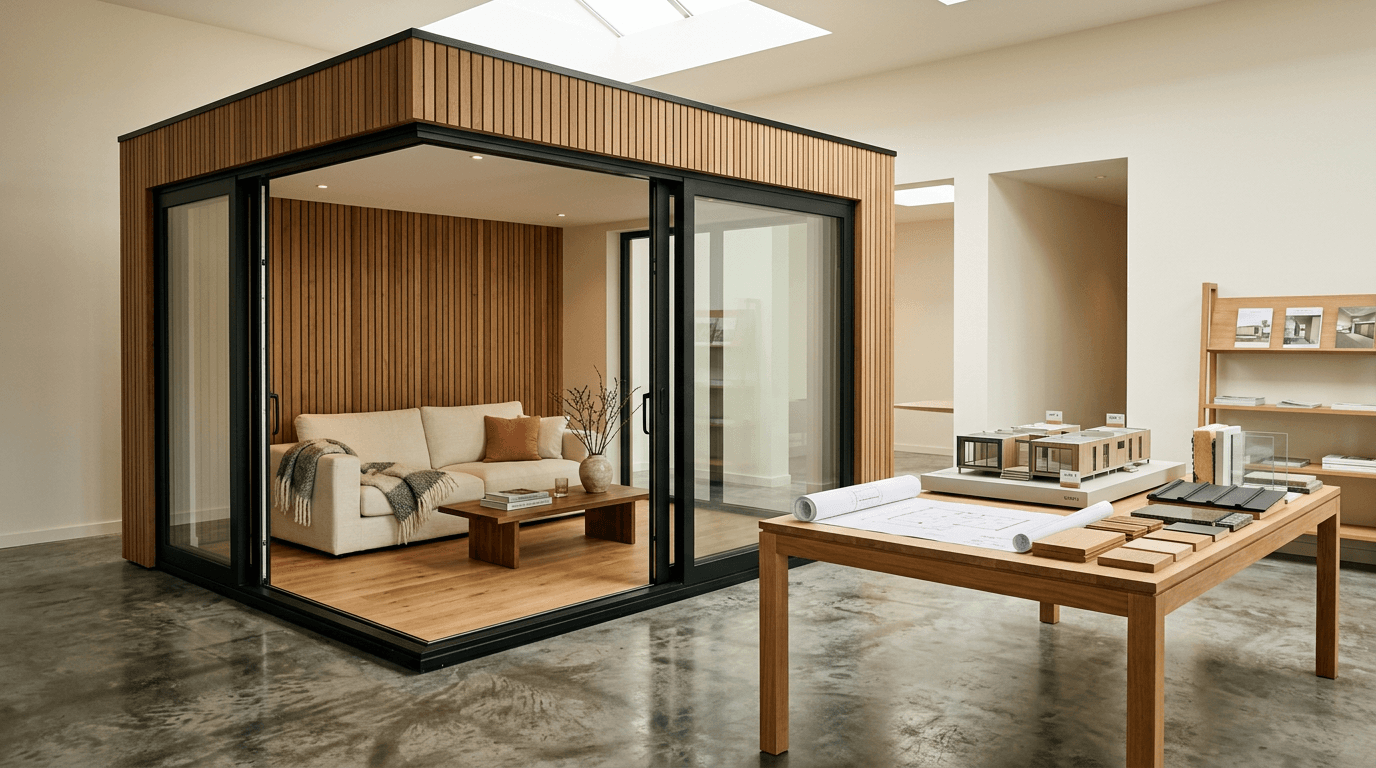 Prefab serre op vooroorlogs huis — Utrecht