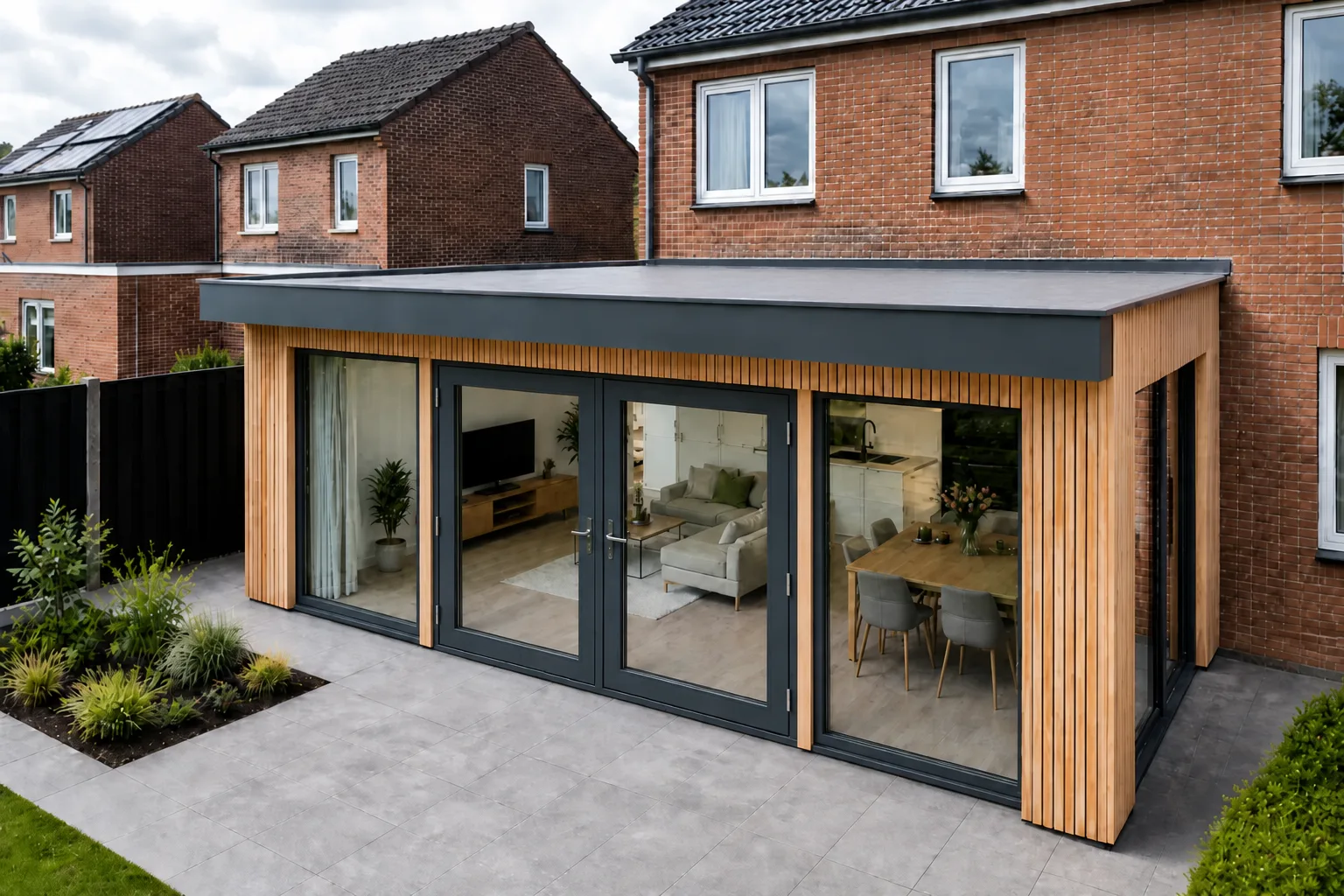 aanbouw render
